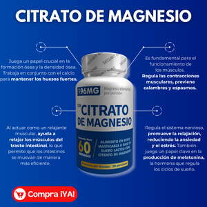 Citrato De Magnesio