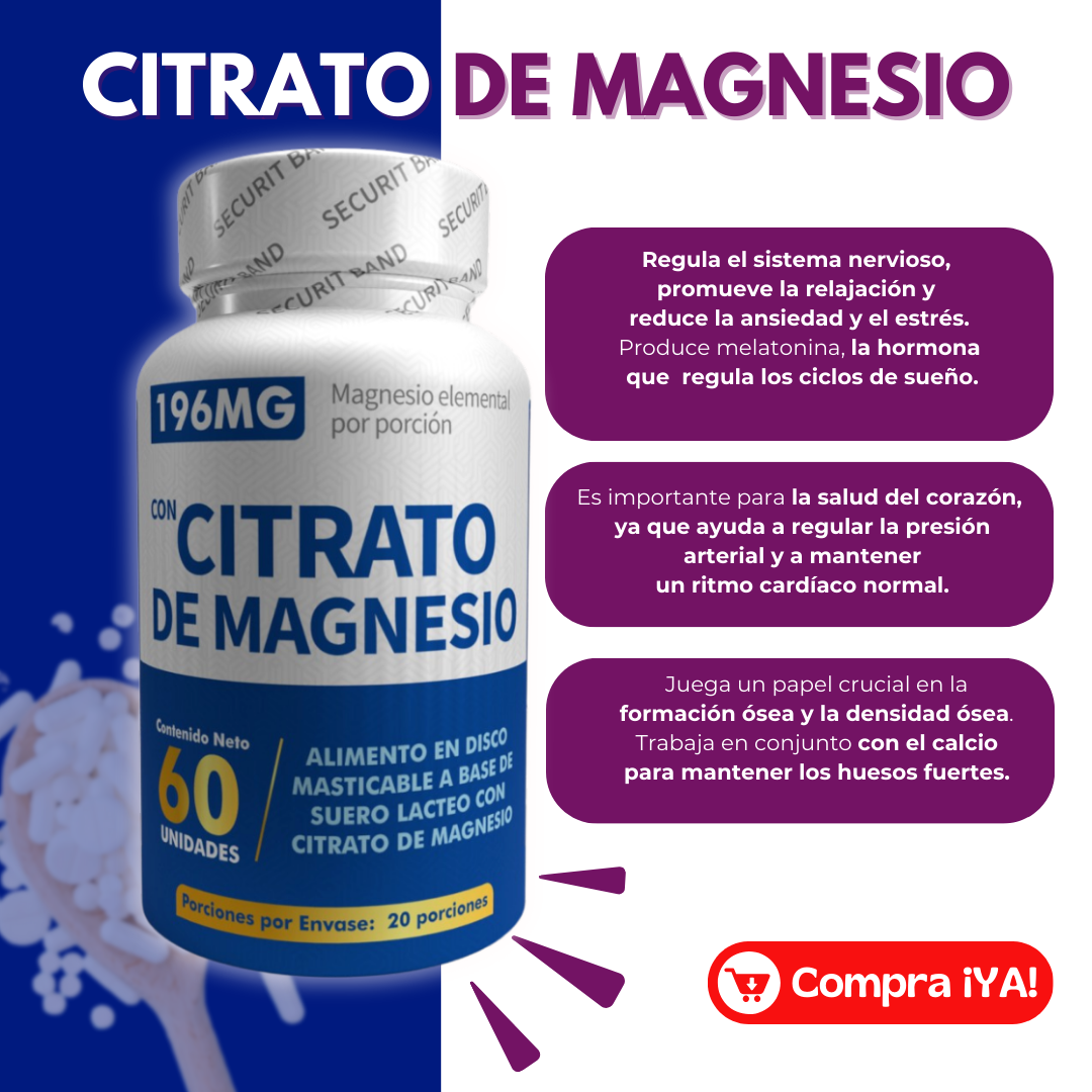 Citrato De Magnesio