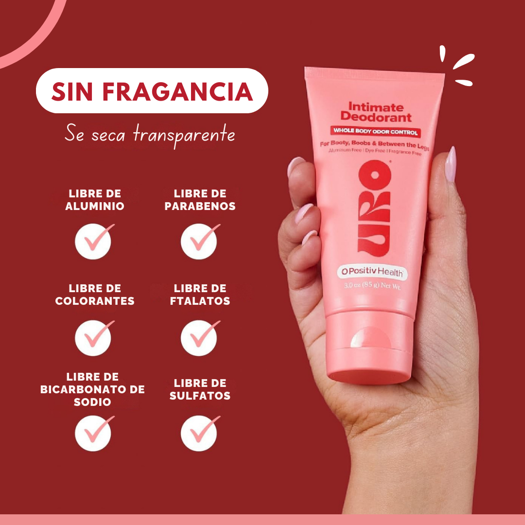 Crema Uro Desodorante Intimo En Crema