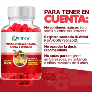 GOMITAS VINAGRE DE MANZANA