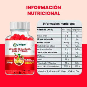 GOMITAS VINAGRE DE MANZANA